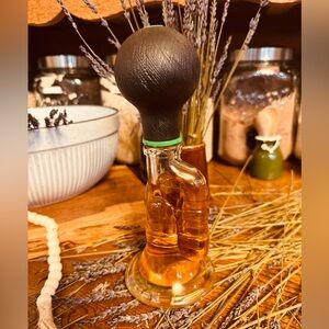 VTG Avon Its A Blast Oland After Shave Horn Collectible Glass Decanter near full